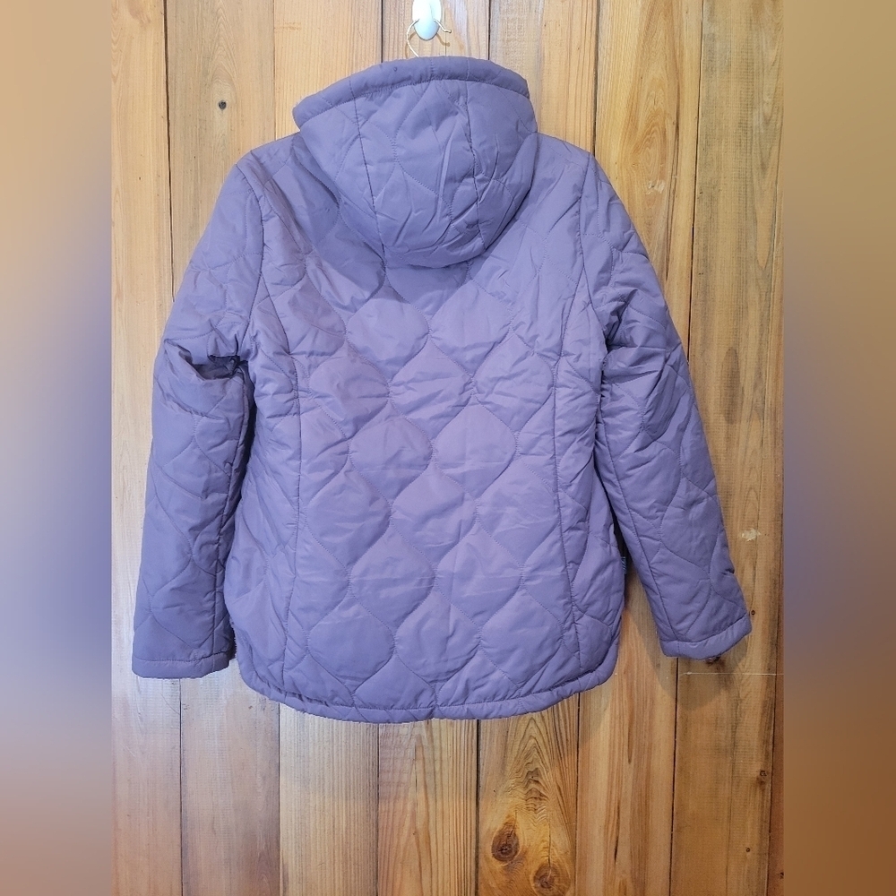 Free Country Purple Quilted Varsity Jacket - Picture 6 of 14